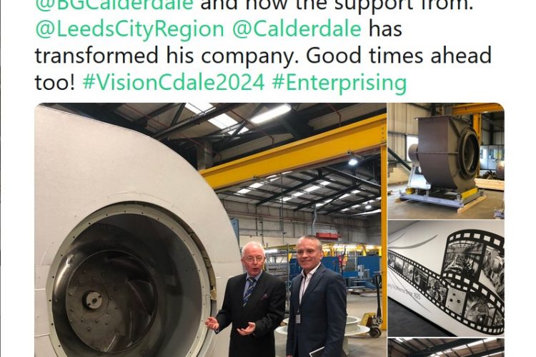 Visit by Calderdale Council Chief Executive